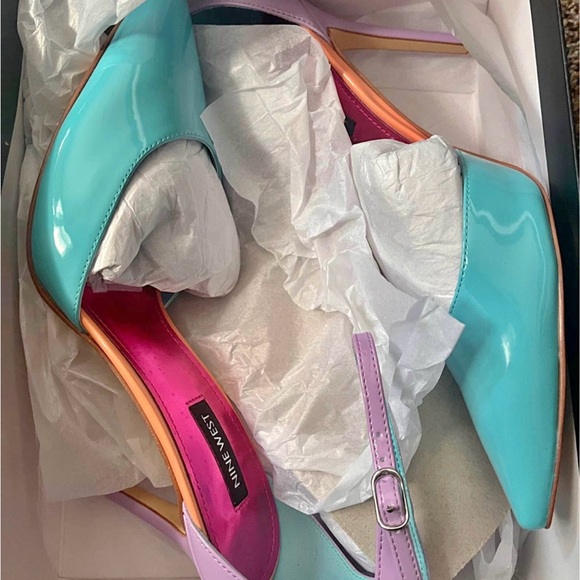 Nine West Shoes - None West Rainbow Sherbet Heels - 9